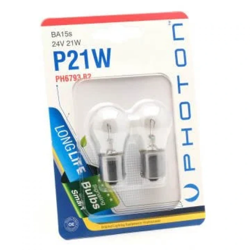 Photon Blister P21W 24V 2'li Blister