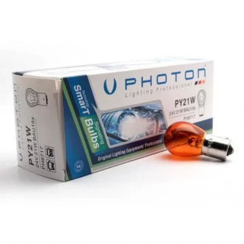 Photon PY21W 24V 93 Amber Şaş