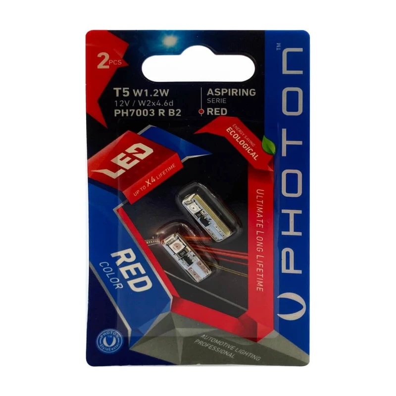 Photon T5 Kırmızı Blister Led