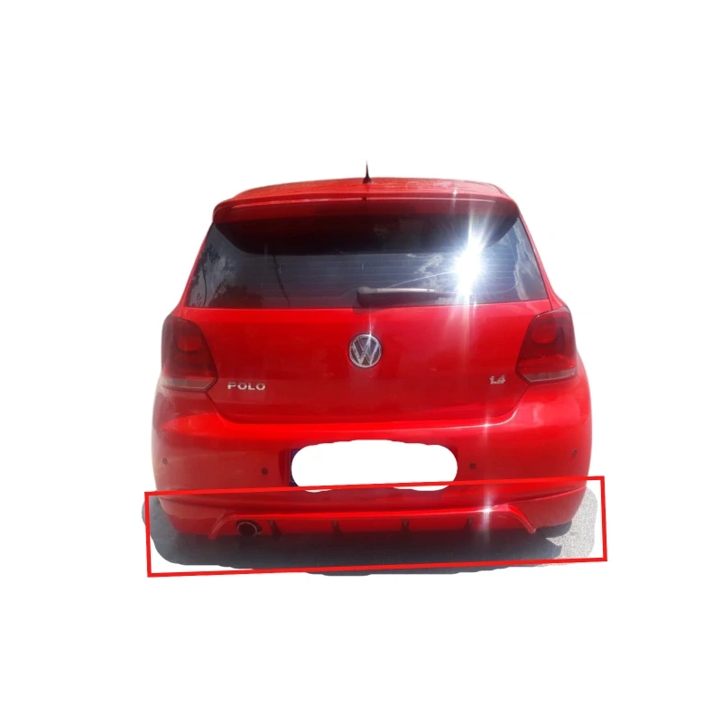 Polo Mk5 Makyajsız Kasa Arka Tampon Eki Boyalı