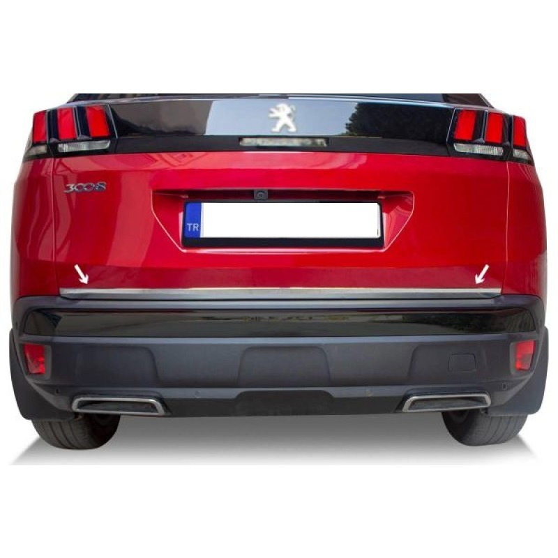 Peugeot 3008 Krom Bagaj Alt Çıta 2016-2024 Arası