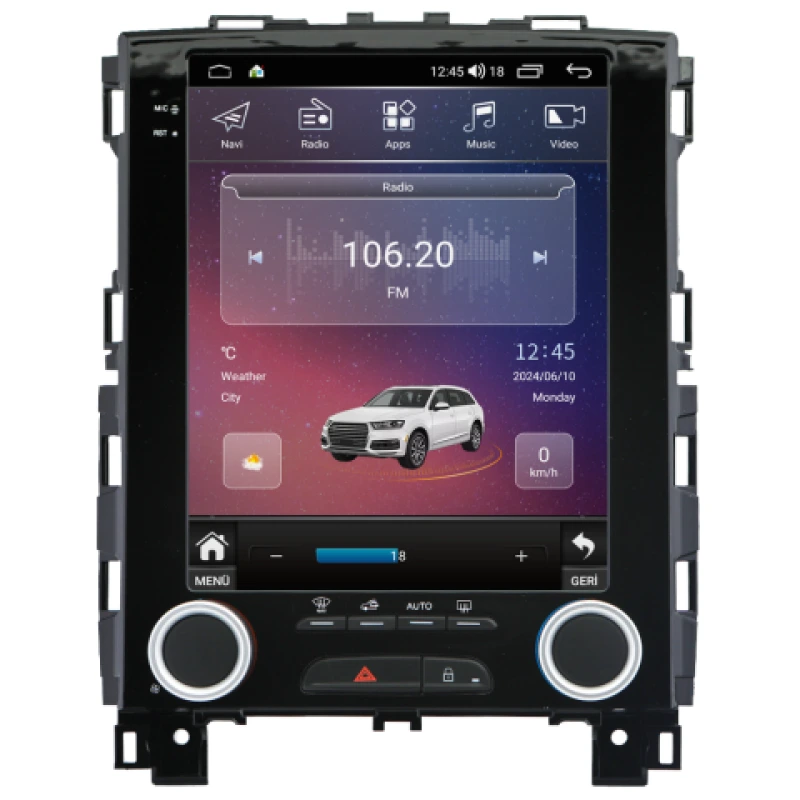 Renault Megane 4 Android Multimedya Sistemi (2016-2024)