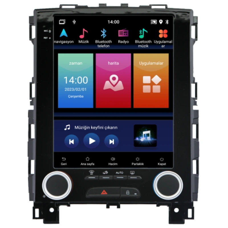 Renault Megane 4 Android Multimedya Sistemi (2016-2024)