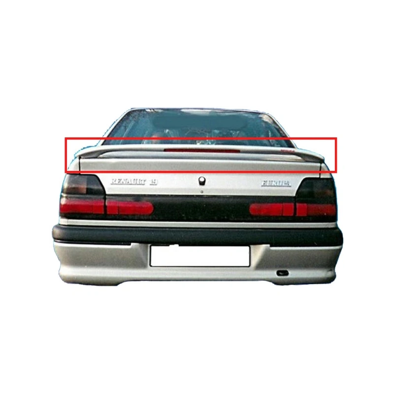 Renault 19 Sedan Işıklı Spoiler Boyalı