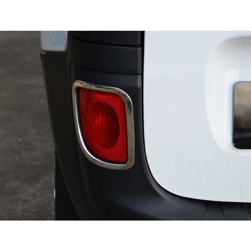 Renault Kangoo 2 Krom Reflektör Çerçevesi 2 Parça 2013-2021 Arası