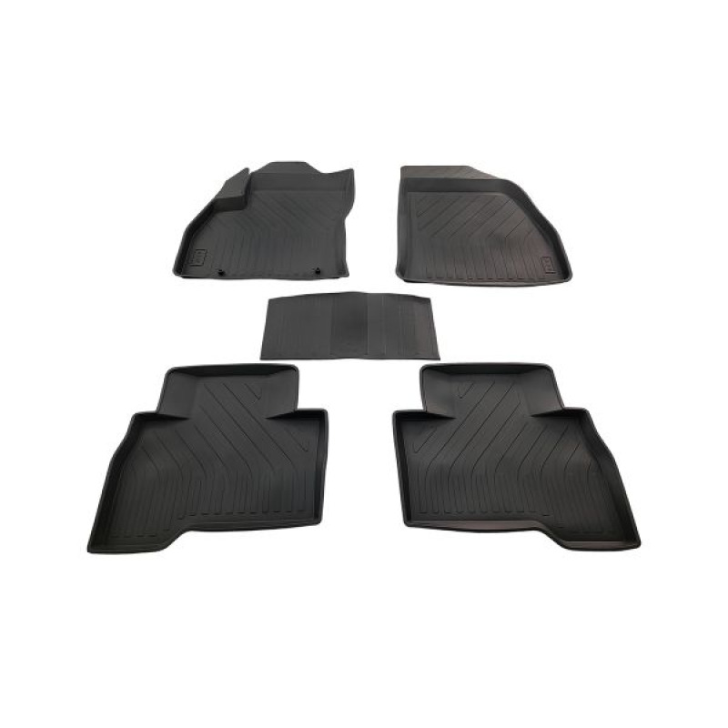 Rich Citroen Nemo 4D Paspas Siyah 5 Parça 2008-2016 Arası