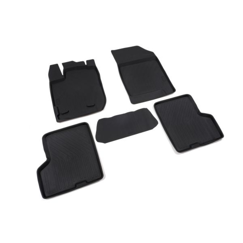 Rich Dacia Duster 4x2 4D Paspas Siyah 5 Parça 2018-2024 Arası