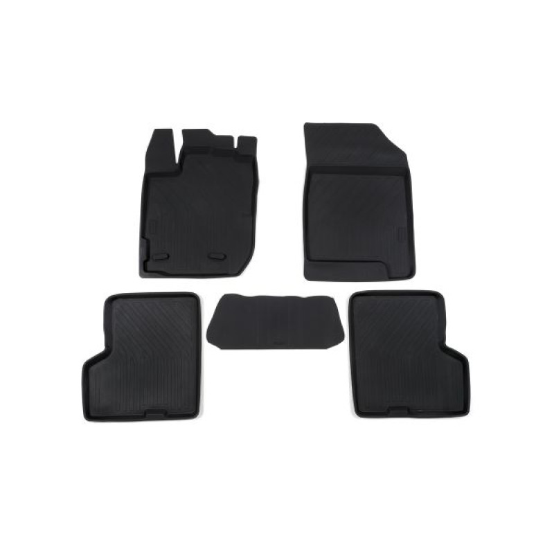 Rich Dacia Sandero 4D Paspas Siyah 5 Parça 2004-2013 Arası