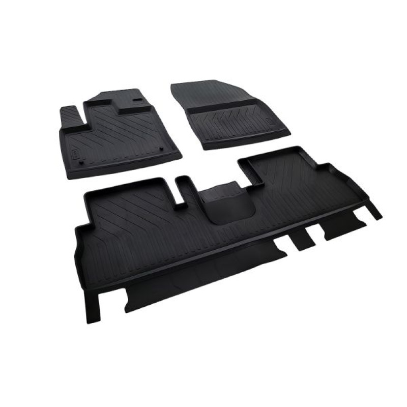 Rich Fiat Doblo 4D Paspas Siyah 3 Parça 2022 ve Sonrası