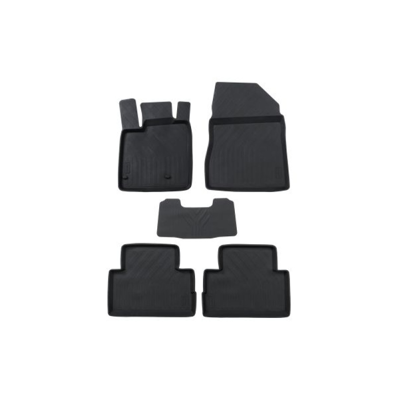 Rich Nissan Qashqai Elektirikli 4D Paspas Siyah 5 Parça 2022 ve Sonrası