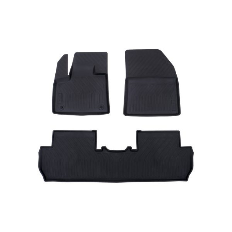 Rich Peugeot 3008 GT-Line 4D Paspas Siyah 3 Parça 2016-2024 Arası