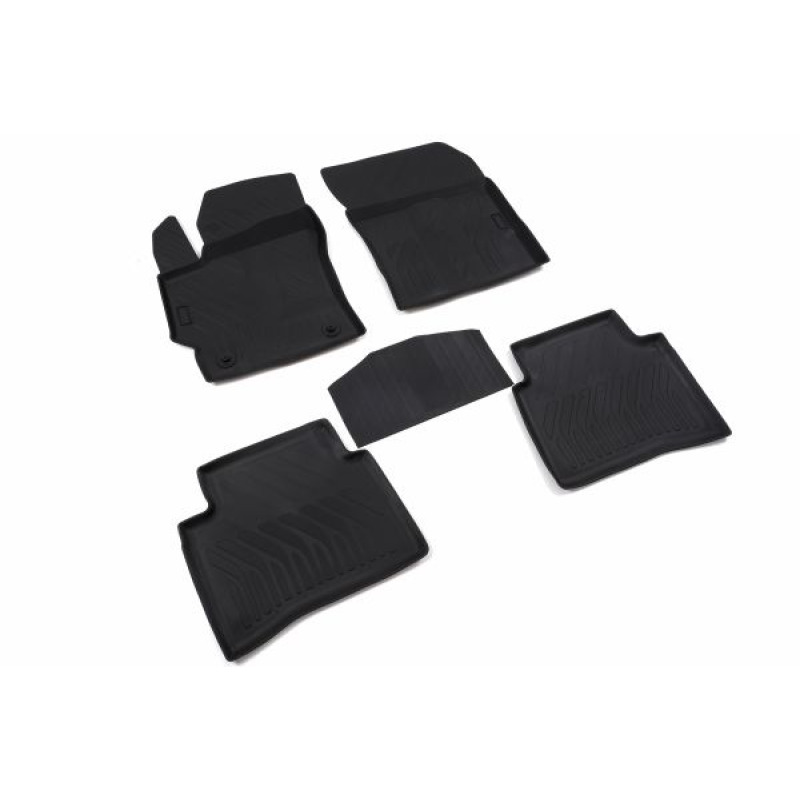 Rich Toyota Corolla 4D Paspas Siyah 5 Parça 2019 ve Sonrası