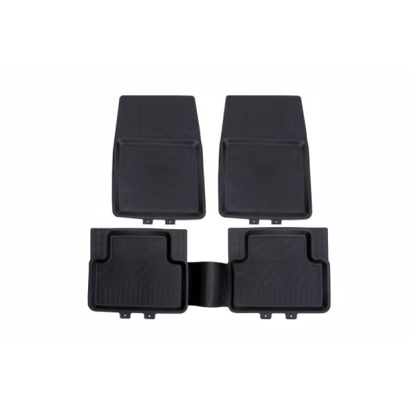 Rich Universal 4D Paspas Siyah 4 Parça