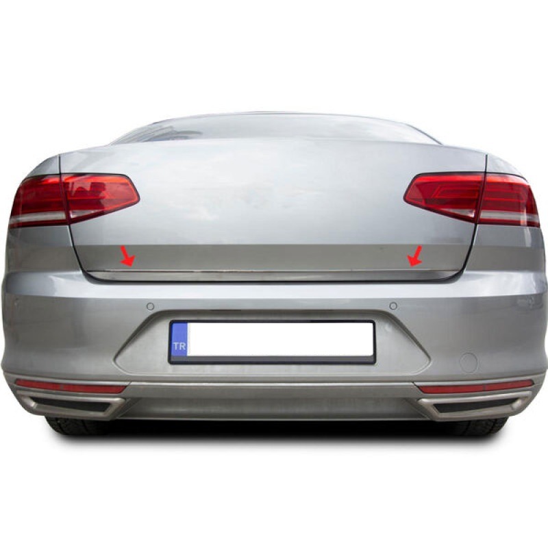 VW Passat B8 Krom Bagaj Alt Çıtası 2015-2019