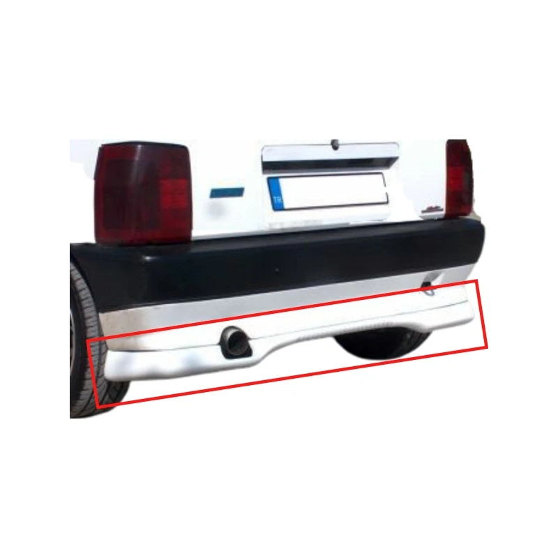 Tipo İnce Model Arka Tampon Eki Boyalı