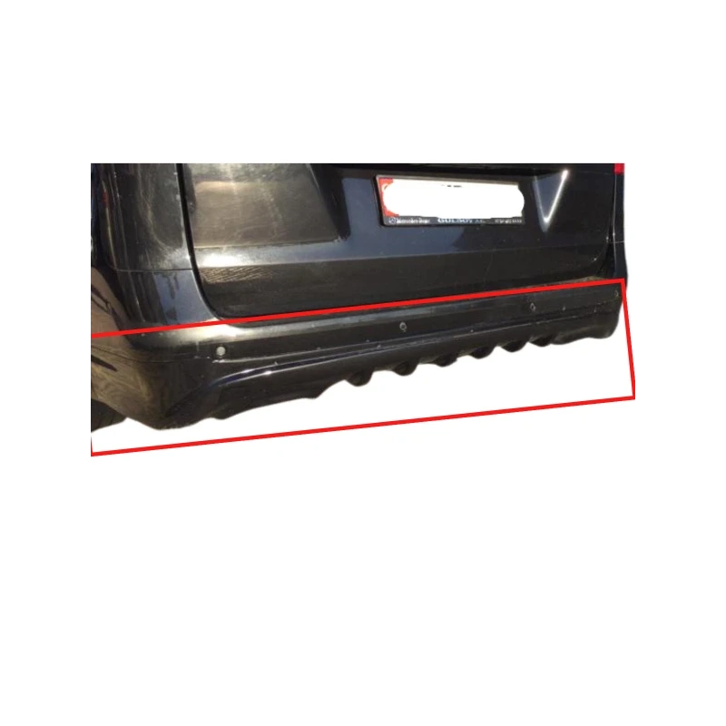 Vito 2015 Üstü Arka Tampon Eki Model 2 Boyalı