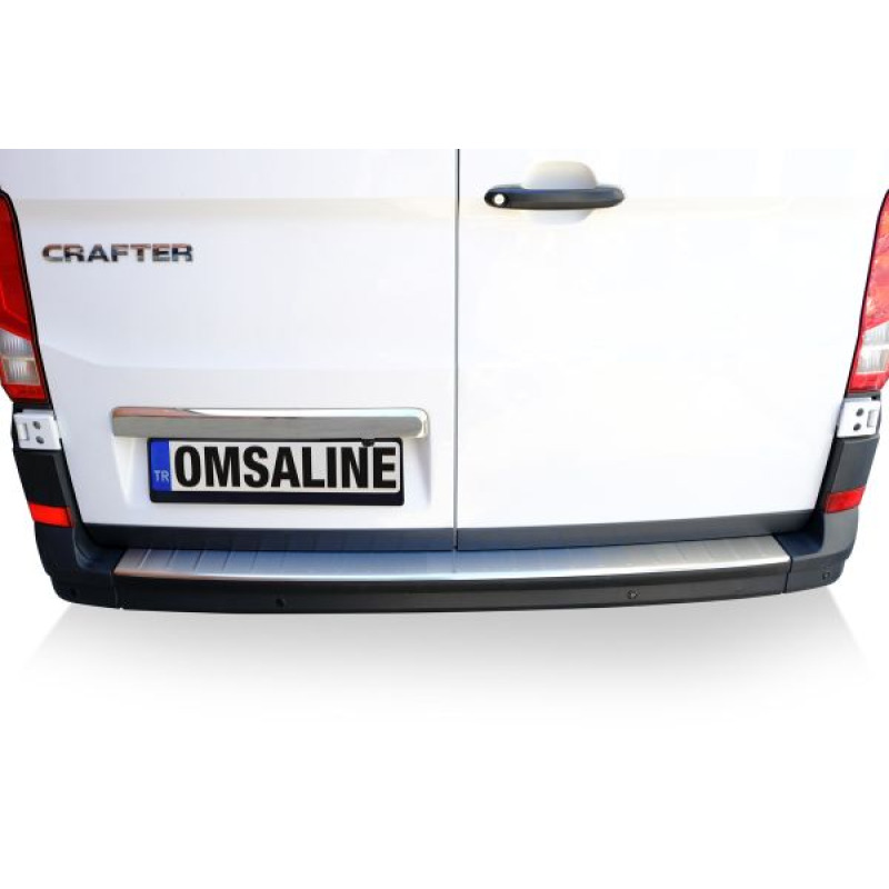 VW Crafter Krom Arka Tampon Eşiği Taşlı 2017 ve Sonrası