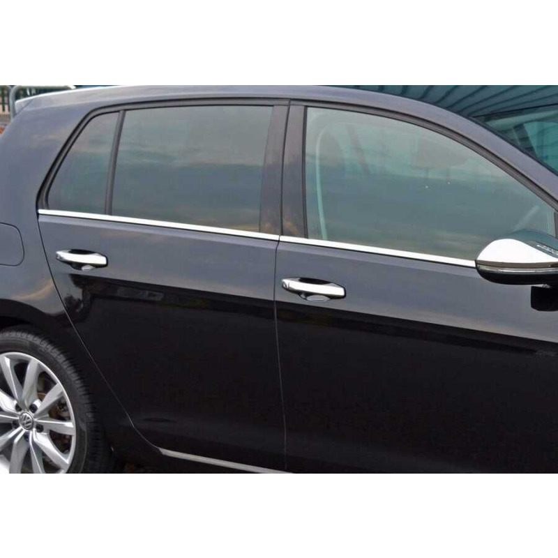 VW Golf 7 HB Krom Cam Çıtası 2013 ve Sonrası