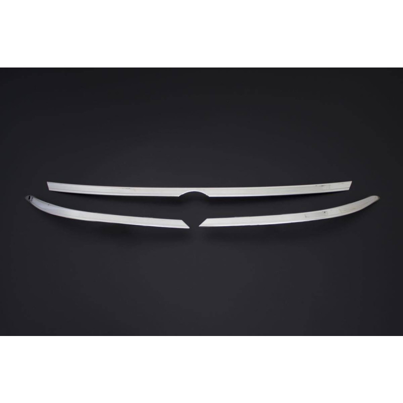 VW Passat B8.5 Krom Far Üstü Çıta 3 Parça 2019 ve Sonrası