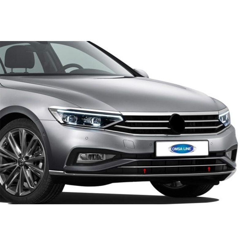 VW Passat B8.5 Krom Ön Tampon Çıtası 2019 ve Sonrası