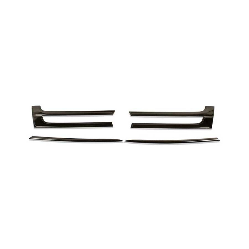 VW T5 Multivan Siyah Krom Ön Panjur 4 Parça 2010-2014 Arası