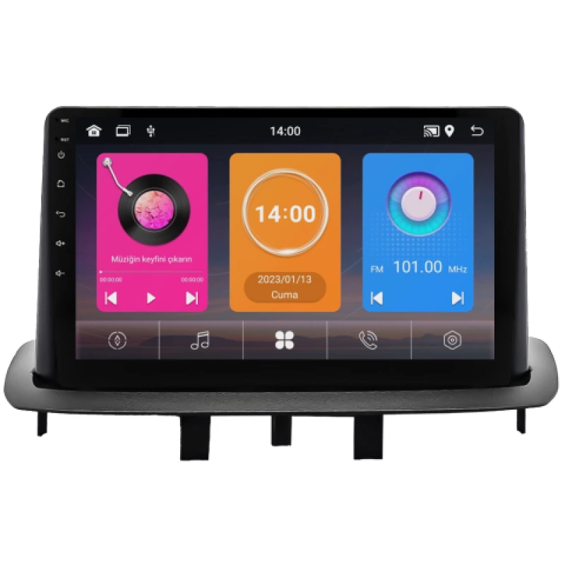 Renault Megane 2 Android Multimedya Sistemi (2004-2010)