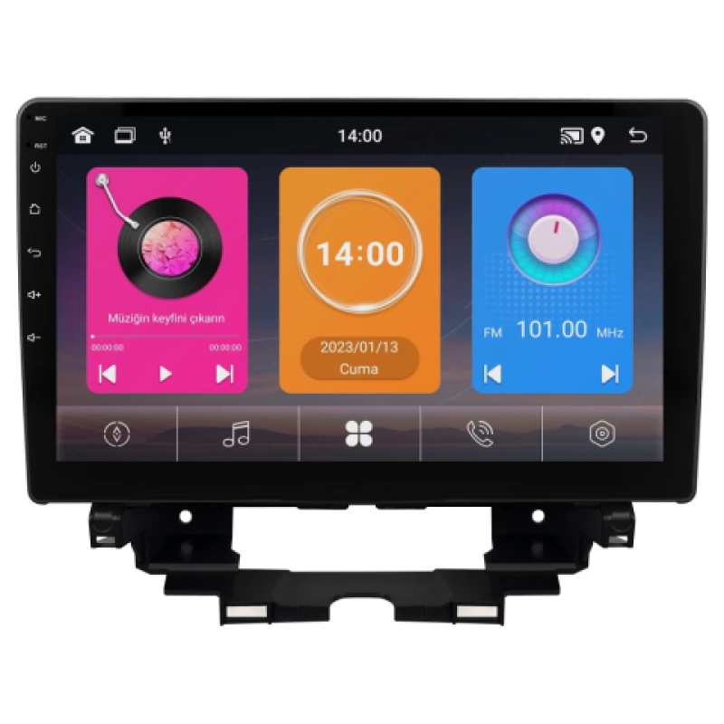 Renault Kangoo Android Multimedya Sistemi (2024-2025)