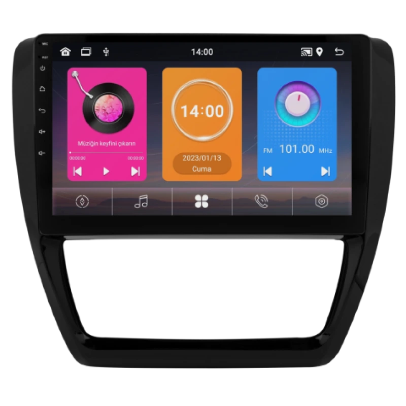 Volkswagen Jetta Android Multimedya Sistemi (2010-2018)