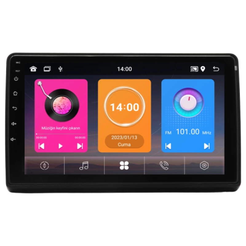 Fiat Panda Android Multimedya Sistemi (2003-2012) 