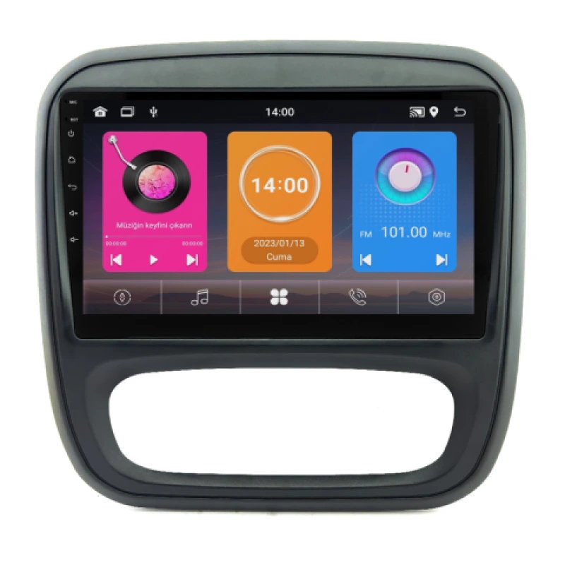 Renault Trafic Android Multimedya Sistemi (2015-2021)