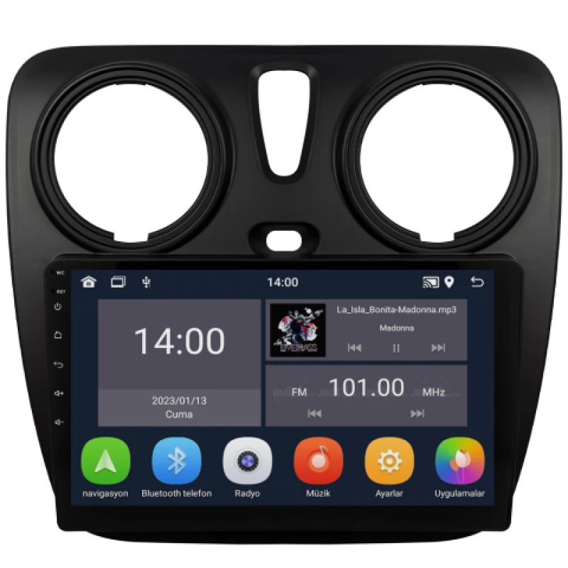 Dacia Dokker Android Multimedya Sistemi (2013-2020) 